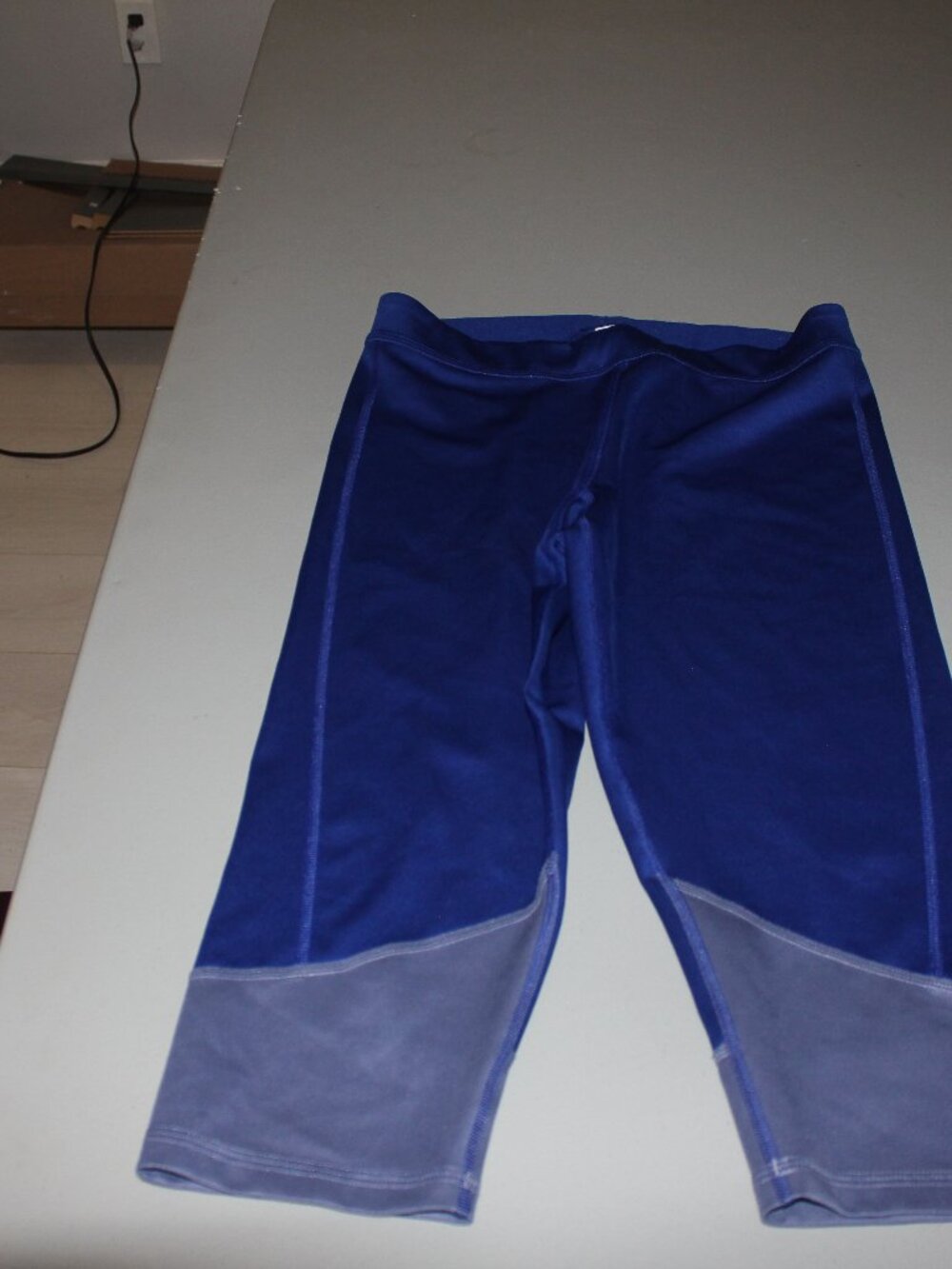 Blue Adidas Running CaprisSize Small?